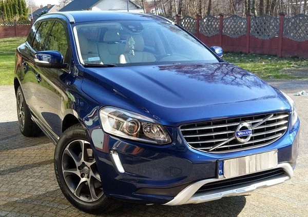 Volvo XC 60 cena 80000 przebieg: 135000, rok produkcji 2017 z Orzesze małe 172
